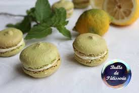 Recette Macarons Mojito Chocolat Blanc Citron Rhum Menthe Recette Macaron Macaron Chocolat Blanc