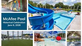 McAfee Pool Historical Celebration