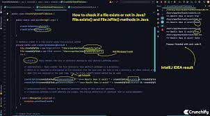 How To Check If A File Exists Or Not In Java? File.exists() And  File.isfile() Methods In Java • Crunchify