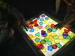 Light Table Exploration Light Table Diy Light Table Light Box Activities