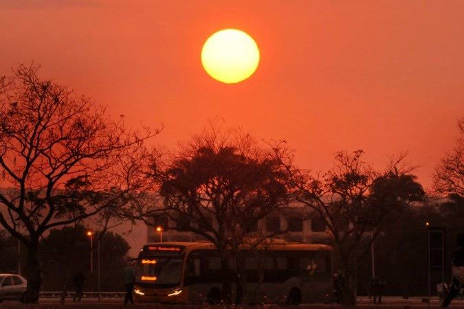 Semana será de calor intenso e ar seco em todo DF