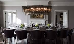 & up kitchen and dining room tables to reflect your style and inspire your home. 35 Dining Rooms With Large Tables Chairish Blog