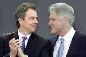 Tony blair told today how his hair has not been this long since he was in a rock band decades ago. The Strangest Phone Calls Between Tony Blair And Bill Clinton