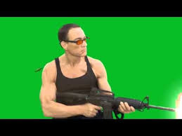 Jean Claude Van Damme Green Screen Footage Download Youtube Green Screen Footage Greenscreen First Youtube Video Ideas