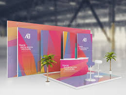 Trade Show Booth Mockups V2 Ad Show Ad Trade Booth Mockups In 2020 Trade Show Booth Design Tradeshow Booth Trade Show Design