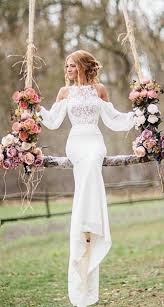 Hochzeit Im Winter Kleidung 15 Beste Outfits Jurk Bruiloft Bruidskleding En Boheemse Trouwjurken