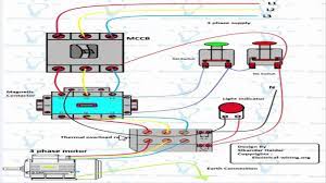 Now, for the purposes of safety, the steps listed below will only demonstrate how to wire a motor for 240v. 3 Phase Dol Starter Wiring Diagram Urdu Hindi Youtube