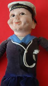 NORAH WELLINGS R.M.S. Mauretania Doll- 14 inches tall. Label