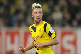 Kevin kampl (borussia dortmund) right footed shot from outside the box is close, but misses to the left. Slovenian International Kevin Kampl Rejoins Bayer Leverkusen India Com