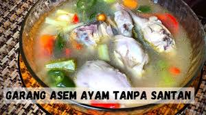 Coba resep garang asem ayam yang satu ini, sepiring nasi hangat akan langsung ludes seketika apabila. Garang Asem Ayam Tanpa Santan Praktis Mudah Lezat Garang Asam Tanpa Bungkus Daun Pisang Youtube