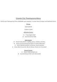 The ap cost for all daily quests. 48 Sample Thanksgiving Menu Templates In Pdf Ms Word