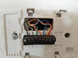 I need to match the wire color to each terminal. E105 Nest Thermostat Error Trane Heat Pump Nest