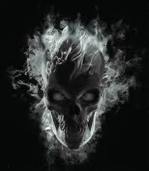 Black And White Flames Wallpaper White Flame Skull Wallpaper Skull Skull Artwork