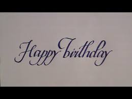 Your present is this collection of free birthday party fonts. Happy Birthday Calligraphy Fonts