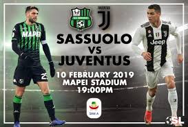 Mapei stadium, reggio nell'emilia (italy) competition : Serie A Starting Xi Sassuolo V Juventus 10 February 2019