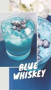 Your Friday Night Can Be The Perfect Type Of Blue With This Easy Cocktail Mixed With Whiskey Blue Whiskey It S A Hard Drink Which Is Blue In Color Wi Rezepte