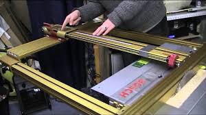 Part 14 Fitting The Incra Table Saw Fence To A Bosch Pts 10 Table Saw Fence Table Saw Fittings