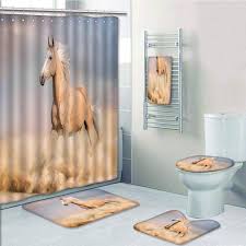 Use the regular expression tool to quickly find the phrases you should know about. Prtau Palomino Horse In Sand Desert With Long Blond Male Hair Tail Power Wild Animal 5 Piece Bathroom Set Shower Curtain Bath Towel Bath Rug Contour Mat And Toilet Lid Cover