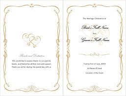 Maybe you would like to learn more about one of these? 37 Printable Wedding Program Examples Templates á… Templatelab