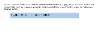 Answered: Write A Balanced Chemical Equation For… | Bartleby