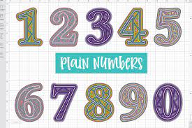 Download Free Layered Mandala Numbers Mandala Numbers Free Svg