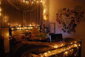 My Little World Fairy Lights Bedroom Romantic Bedroom Lighting Christmas Lights In Bedroom