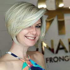 Short Blonde Hair Style Haarschnitt Kurzhaarfrisuren Weibliche Frisuren