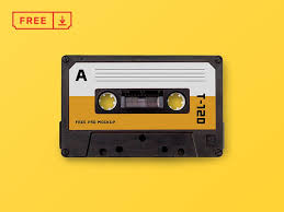 Cassette Tape Mockup Graphic Design Freebies Cassette Tapes Cover Art Design
