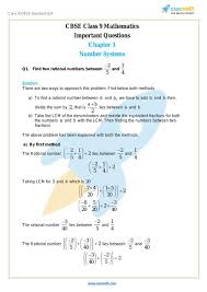 By downloading these books, they can study from it. Math Important Questions Class 9 Extra Questions For Class 9 Maths Cuemath