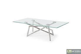 Features specs reviews get your sofa, or love seat, a perfect companion with this charming coffee table. Modern Contempo Geneve Modern Glass Stainless Steel Coffee Table