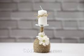 Here's something you probably never thought of: Diy Rustic Candle Holder Out Of A Wine Glass Diy Crafts
