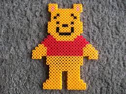 Diy winnie the pooh bear, eeyore, tigger 3d perler bead pattern tutorial nekonekoya. Perler Pooh Nalle Puh Lapptacke Parlor