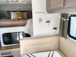 Truck Camper Trailer Remodel Before And After Insta Sara Remodeled Campers Truck Bed Camper Slide In Truck Campers
