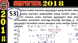 18.05.2021 · transformasi geometri adalah salah satu materi matematika bidang geometri yang mempelajari perubahan posisi dan ukuran benda dengan menggunakan konsep matematis. Soal Dan Pembahasan Deret Aritmatika Dan Geometri Beinyu Com