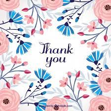 It will joyfully thank them for the memorable birthday wishes they send your way. Download Vector Retro Thank You Background With Flowers Vectorpicker