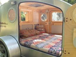 Large And Luxurious Bedroom On Wheels The Inside Of My Teardrop Trailer Teardrop Camper Teardrop Trailer Teardrop Camper Trailer