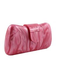 Bolso fucsia qutu s bag de polipropileno. Bolso De Fiesta Fucsia Invitada A Fiestas Y Eventos Invitadisima