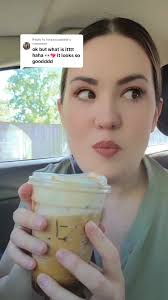 Replying to @isssaaaaabela Iced triple blonde roast espresso in a grande  cup 2 pumps of white mocha sauce 3 pumps caramel syrup splash of 2% milk  Topped with vanilla sweet cream cold foam Carmel ...