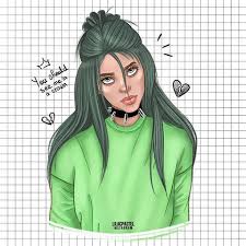 Ain T Nobody Bringing Us Down Down Down Down Down Down Leagueoflegends Billie Billie Eilish Girl Drawing