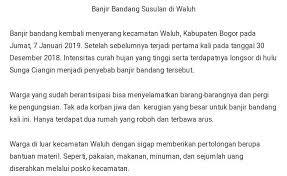 Tentukan Kaidah Kebahasaan Dalam Teks Berita Tersebut Kata Baku Kalimat Langsung Kata Kerja Brainly Co Id