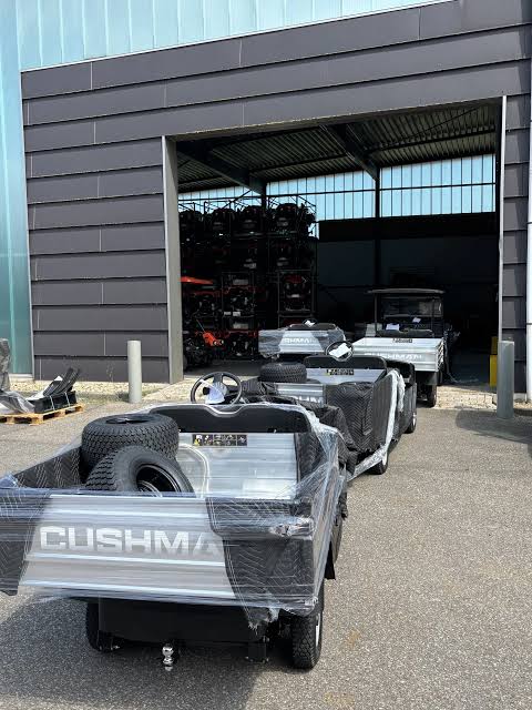 Pols maakt meer dan 160 elektrische E-Z-GO- en Cushman-voertuigen gereed  voor de Solheim Cup 2026 | Pols