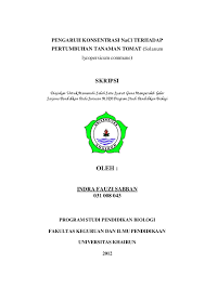 Mekanisme penghambatan pertumbuhan jamur tiram oleh trichoderma spp. Pdf Pengaruh Kosentrasi Nacl Terhadap Pertumbuhan Tanaman Tomat Indra F Sabban Academia Edu
