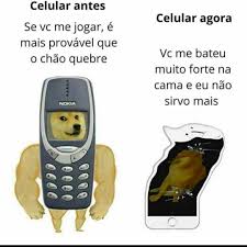 O 'tijolo' da nokia está de volta; Melhor Formato De Meme Ate Agora Kkkk Nhaa