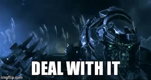 Search, discover and share your favorite transformers gifs. Lockdown S Improvised Shades Imgflip