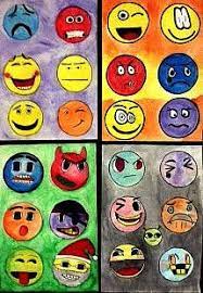 Art Emoji Design Show Us How You Really Feel School Art Projects Elementary Art Projects Classroom Art Projects