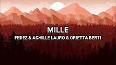Fedez & achille lauro mille: 9iobjrnrai Xqm