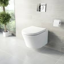 Among the biggest cons related to a wall hung toilet is the cost. Mode Tate Wall Hung Toilet With Soft Close Seat Victoriaplum Com