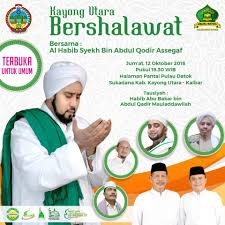 Beliau juga imam besar di masjid jami' assegaf di pasar kliwon solo yang terkenal ahlaqnya dalam menerima tamu. Kayong Utara Bersholawat Bersama Habib Syech Bin Abdul Qodir Assegaf Oktober 2018 Event Laduni Id