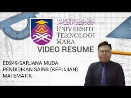 Semakan keputusan panggilan temu duga program sarjana muda (program pendidikan) sesi 1 2021 bagi lepasan stpm/setaraf. Download Video Resume Panggilan Temuduga Bagi Ed260 Sarjan