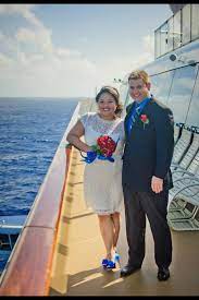Our 10 Year Vow Renewal Aboard The Cruise Ship Celebrity Silhouette The Wedding Package Was 475 Or 675 We Chose The 475 Cruise Ship Cruise Couple Getaway